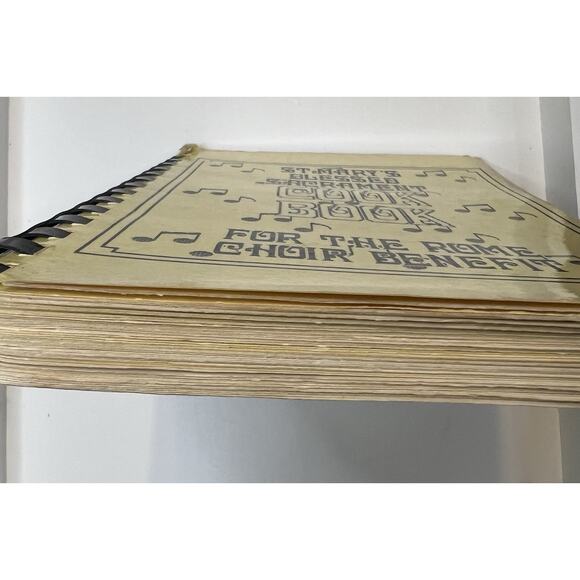 Vintage St. Mary’s Blessed Sacrament Cook Book – Choir Benefit 1988–89 - Picture 8 of 8